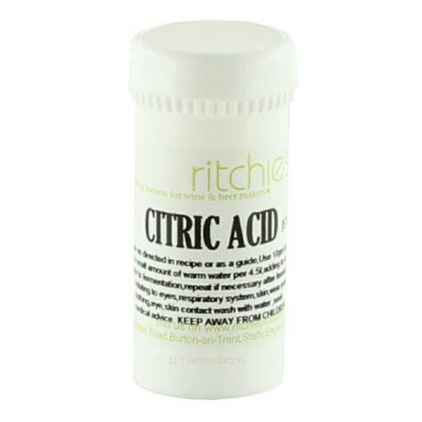 Ritchies Citric Acid 50g Ebay