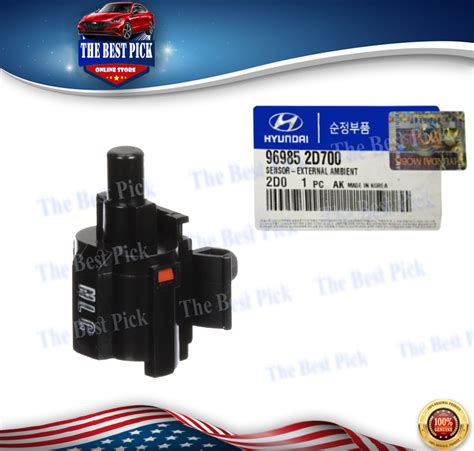 ⭐GENUINE⭐OEM AMBIENT AIR TEMPERATURE SENSOR VARIOUS 06-20 HYUNDAI KIA ...