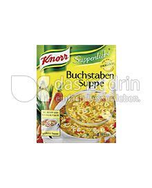 Knorr Buchstabensuppe 37 2 Kalorien Kcal Und Inhaltsstoffe Das Ist