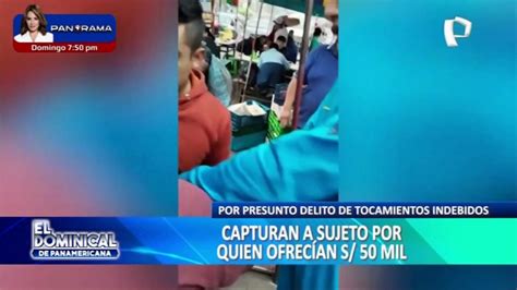 Capturan A Sujeto Por Quien Ofrecían 50 Mil Soles Por El Delito De