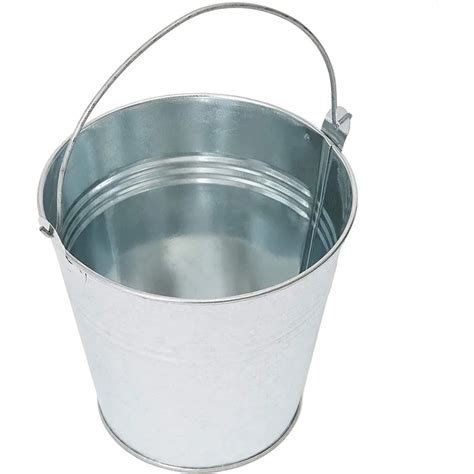 Galvanized Bucket With Handle Masterful L Lc