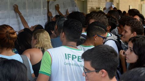 Ifpe Divulga Aprovados No Processo De Ingresso Vai Cair No Enem