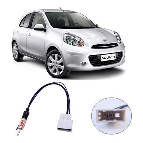 Chicote Plug Adaptador Antena Nissan March Livina Frontier 100