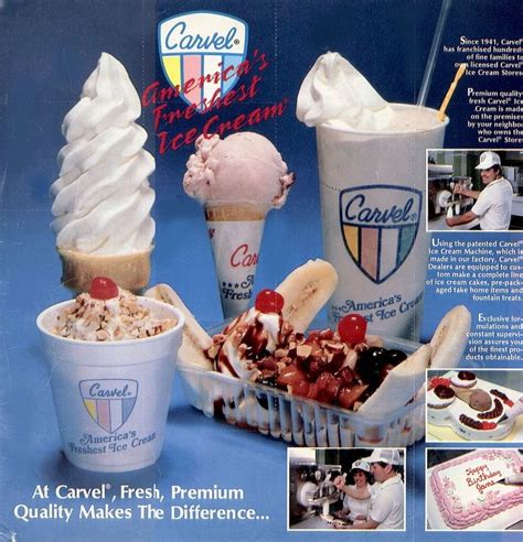 Carvel Ice Cream Americas Freshest Ice Cream Ad Carvel Ice