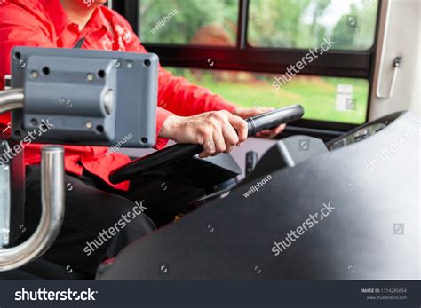 Public Transit Bus Driver Work Stock Photo 1714285654 | Shutterstock