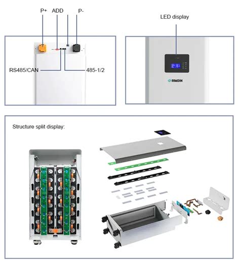 Eu Stock Seplos 3 0 Diy Kit Case 48v Suitable 280ah 300ah Cell Energy