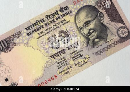 50 rupees banknote, Mahatma Gandhi, India, 2017 Stock Photo - Alamy