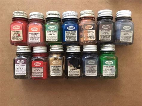 Pactra Testors Vintage Model Paints In A Vintage Model Paint Kit