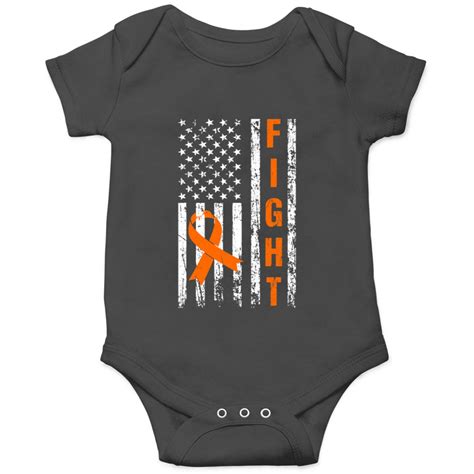 Leukemia Survivor Awareness Usa American Flag Ribbon Onesies Sold By