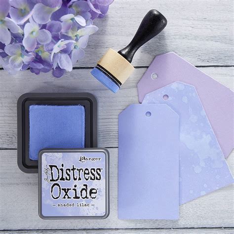 Shaded Lilac Distress Oxide Ink Pad Spellbinders Paper Arts