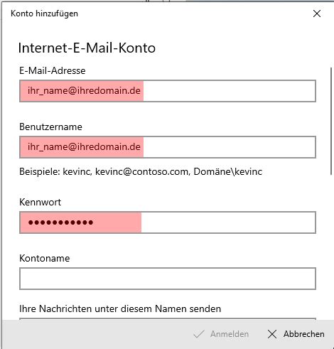 Anleitungen Programme E Mail Windows Mail App E Mail Konto Einrichten