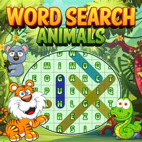 WORD SEARCH ANIMALS - Play WORD SEARCH ANIMALS on Humoq