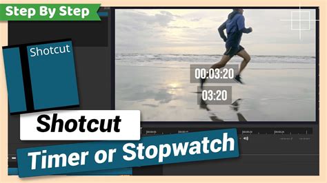 How To Add Timer Or Stopwatch Or Timestamp On Video Shotcut Tutorial