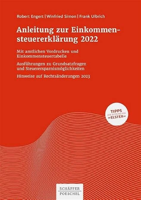 Anleitung Zur Einkommensteuererkl Rung Mit Amtlichen Vordrucken