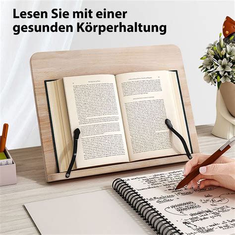 MAJA DESIGN Buchständer Buchhalter aus Bambus Kaufland de