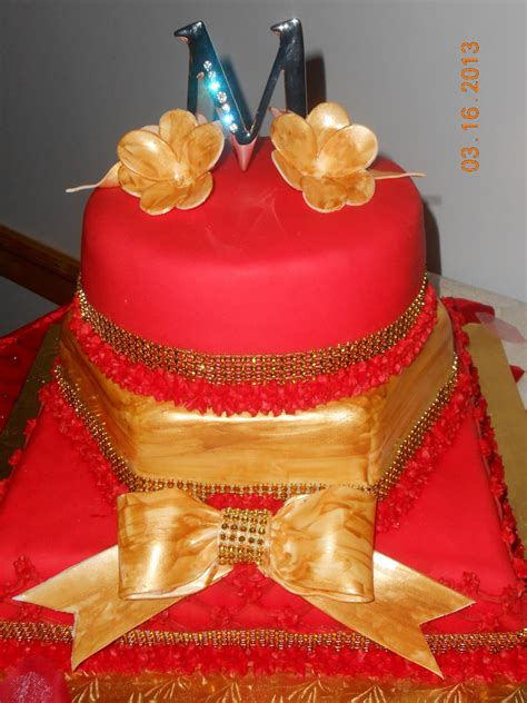 Marilyn's Caribbean Cakes: Michelle's Bling Birthday Cake