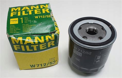 FILTR OLEJOWY OLEJU MANN FILTER W712 52 W712 52 za 50 zł z JANOWICE 48