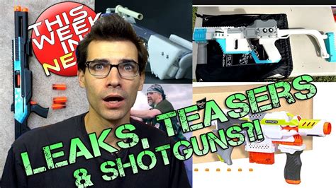 Blaster Leaks Shell Ejecting Pump Shotgun An Epic Bunker Nerf War