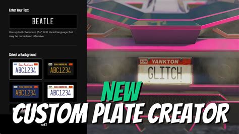 HOW TO GET CUSTOMS PLATES IN GTA ONLINE 2023 YouTube