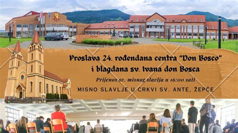 Prijenos sv mise povodom 24 rođendana centra Don Bosco iz crkve sv