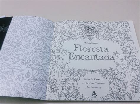 Colorindo Se Livro De Colorir FLORESTA ENCANTADA