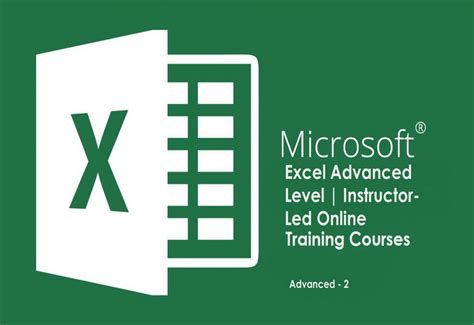 Microsoft Excel Online Training Advanced Instructor Led Online Classes