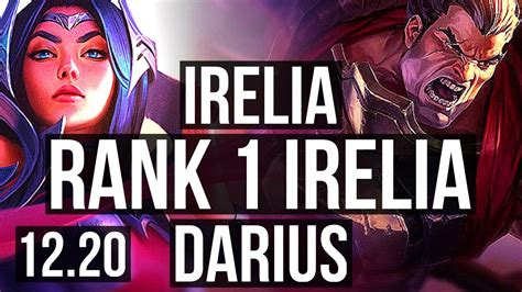 Irelia Vs Darius Top Rank 1 Irelia 5 0 4 600 Games Rank 19