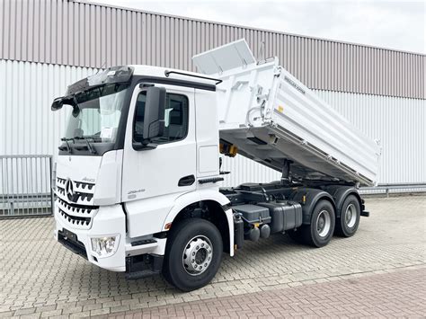 Mercedes Benz Arocs 2645 6x4 MEILLER Kipper Bordmatic Plane Самоскид