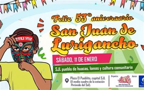 Aniversario De San Juan De Lurigancho Joinnus