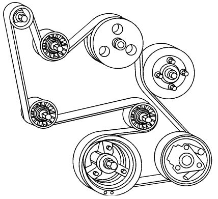 2006 Chevy Impala Serpentine Belt Diagram