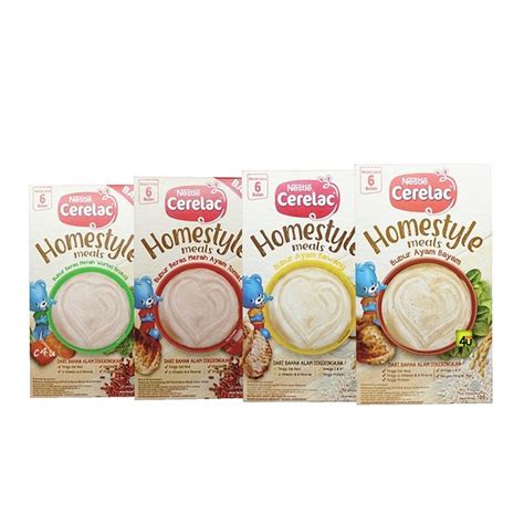 Jual Cerelac Homestyle Meals Bubur Bayi Plus Di Lapak Cemilan U