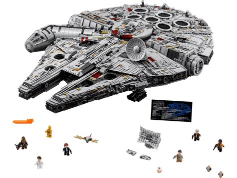 Massive LEGO Star Wars Millennium Falcon - 7,541 Pieces! | The Green Head