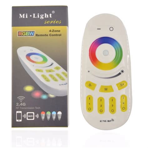 Mi Boxer Mi Light 2 4g Rf 4 Zone Wireless 4 Zone Rgbw Rf Remote