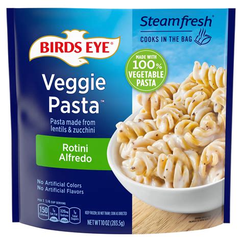 Birds Eye Frozen Steamfresh Veggie Pasta - Rotini Alfredo - Shop ...