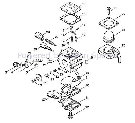 Stihl Fs 110 Parts Diagram General Wiring Diagram