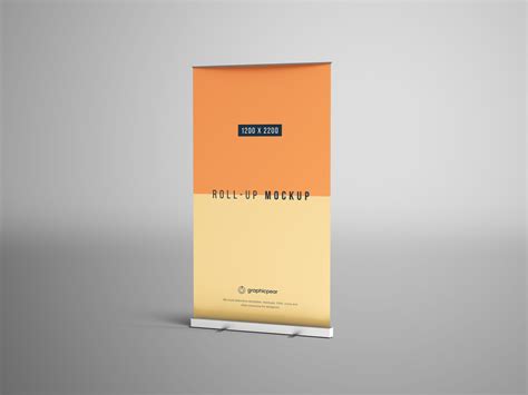 Free Roll Up Banner Mockup — Free Mockup World