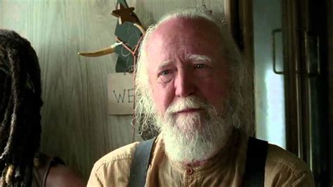 The Walking Dead S4 Deleted Scene With Hershel Michonne And The