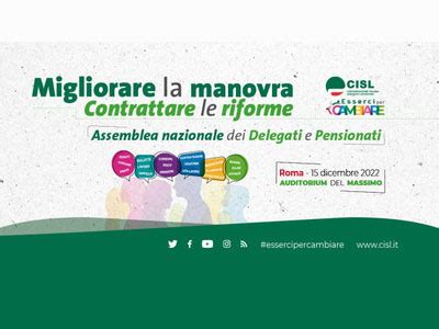 In Un Volantone L Analisi E Le Proposte Della Cisl Sulla Legge Di