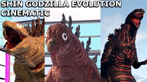 Kaiju Universe Shin Godzilla Evolution Cinematic Roblox Youtube