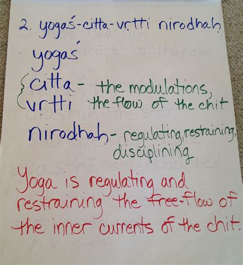 Patanjali Yoga Sutras: Lesson 2