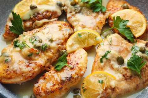 Healthy Chicken Piccata Easy Lemon Chicken Piccata Blog