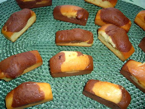 Recette de Mini marbrés au chocolat