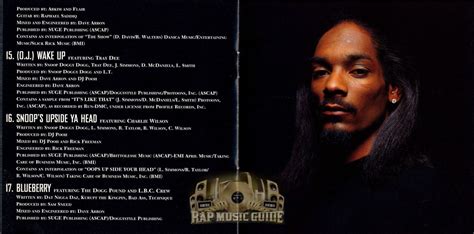 Snoop Doggy Dogg - Tha Doggfather: 1st Press. CD | Rap Music Guide