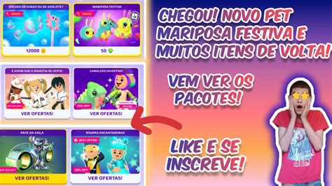 Pk Xd Chegou Novo Pet Mariposa Festiva E Muito Itens Est O De Volta