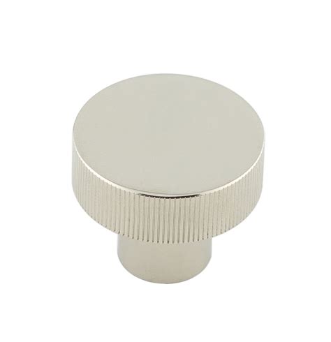 Thaxted PN 30mm Line Knurled Cupboard Knob