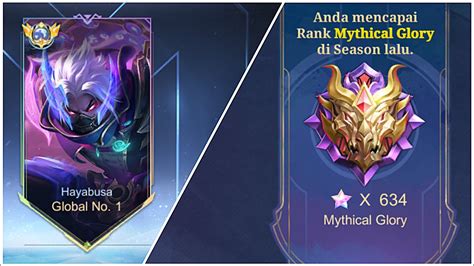 Push Mythical Immortal Top Global Hayabusa Mobile Legends Youtube