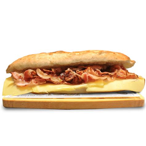 Bocadillo De Bacon Con Queso Babel Pizza Bar