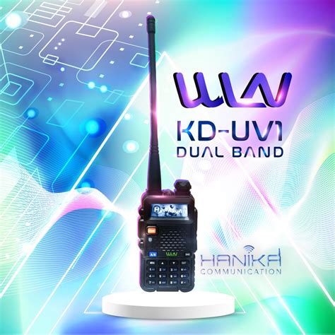 Jual Wln Kd Uv Ht Dualband W Ori Baru Kduv Walkie Talkie Wlan Vhf