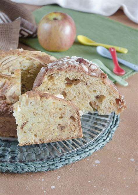 Torta Con Panettone Avanzato E Mele Zucchero E Dolci Magie