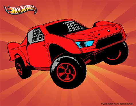 Dibujo de Hot Wheel Ford pintado por en Dibujos net el día 12 05 21 a